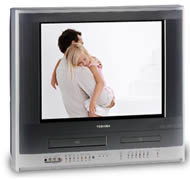 Toshiba MW20H63 Diagonal Flat TV/DVD/VCR Combination