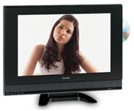 Toshiba 19HLV87 Diagonal LCD Television with Built-in DVD Player