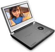 Toshiba SD-P1700 Diagonal Portable DVD Player