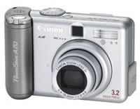 Canon PowerShot A70 Digital Camera