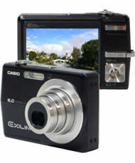 Casio EX-Z600SR/BK Exilim Zoom Digital Camera