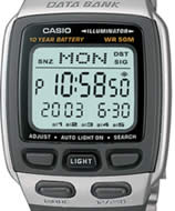 Casio DB37HD-7AV Databank Watches
