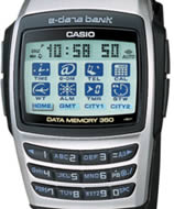 Casio EDB610-1C Databank Watches