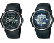 Casio G300-2AV/3AV G-Shock Watches