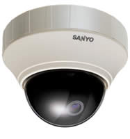 Sanyo VCC-P7574S Pan-Focus Mini Dome Camera