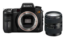 Sony DSLR-A700P DSLR Camera Body with SAL-16105 Zoom Lens