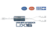 Yamaha UX16 USB MIDI Interface