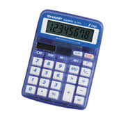 SHARP EL-331LBBL Basic/Semi-Desktop Calculator