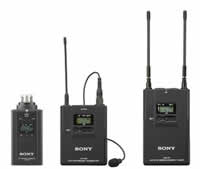 Sony UWPV6/4244 Lav Mic Bodypack TX Plug-on TX and Portable RX Wireless System