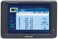 Pioneer AVD-505 Detachable Surface-Mount LCD Color Display