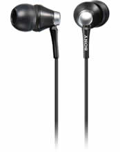 Sony MDR-EX75 Earbud Style Headphones