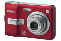Sanyo VPC-S670R Digital Camera