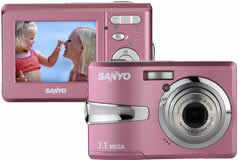 Sanyo VPC-S750P Digital Camera
