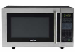 Sanyo EM-S6588S Mid-Size Microwave Oven