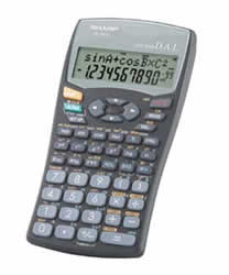 Sharp EL-531WBBK Scientific Calculator
