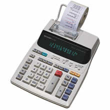 Sharp EL-1801V Printing Calculator