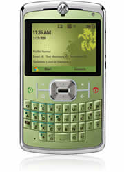 Motorola MOTO Q 9c Lime Bluetooth Smartphone