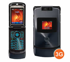 Motorola MOTORAZR V3xx 3G Mobile Phone