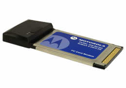 Motorola PCMw 200 Wireless Card