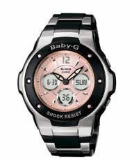 Casio MSG300C-1B Baby-G Watch