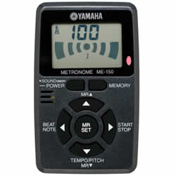 Yamaha ME-150BK Digital Quartz Metronome