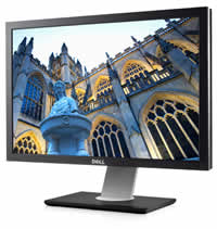 Dell UltraSharp 2709W WideScreen Black Flat Panel Monitor
