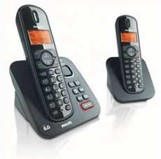 Philips CD1552B Cordless Phone Answer Machine