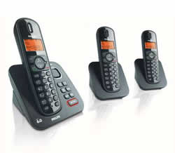 Philips CD1553B Cordless Phone Answer Machine