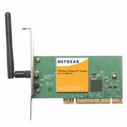 Netgear WG311T Super-G Wireless PCI Adapter