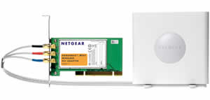 Netgear WN311T RangeMax NEXT Wireless PCI Adapter