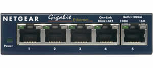 Netgear GS105 ProSafe Gigabit Ethernet Desktop Switch