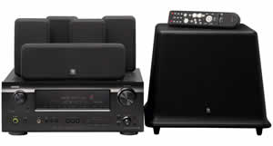 Denon DHT-589BA A/V Receiver 5.1 Speaker Package