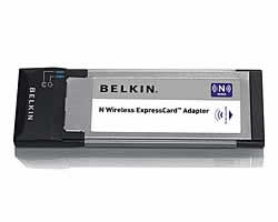 Belkin F5D8073 N Wireless ExpressCard Adapter