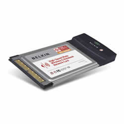 Belkin F5D7011 Wireless G+ Notebook Card