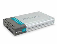 D-Link DP-300U Fast Ethernet 3-Port Print Server