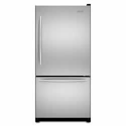 KitchenAid KBRS22KTSS Freezer-On-The-Bottom Refrigerator