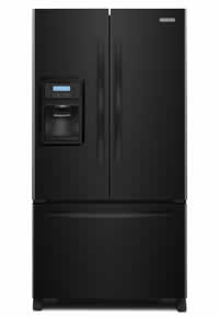 KitchenAid KFIS25XV Freezer-On-The-Bottom Refrigerator