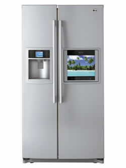 LG LSC27990 Side by Side TV Refrigerator