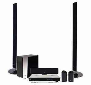 LG LH-E9674 DVD Player XM Home Theater System