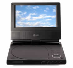 LG DP771 Portable DVD Player