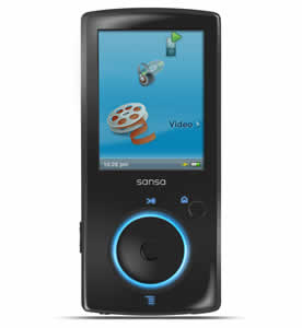 SanDisk Sansa View MP3 Player