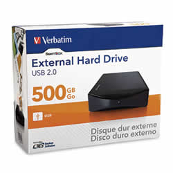 Verbatim 500GB USB Desktop Hard Drive
