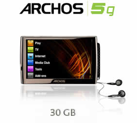 Archos 5G Internet Media Tablet