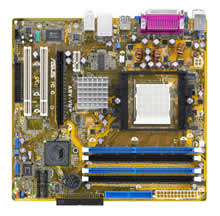 Asus A8V-VM VIA K8M890 Motherboard
