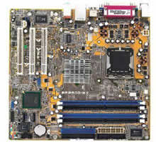 Asus P5P800-MX Intel 865GV Motherboard