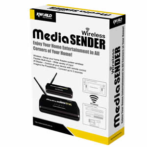 Kworld KW-SA260 Scan Converter Media Sender Wireless