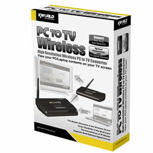 Kworld KW-SA240 Scan Converter PCTOTV Wireless