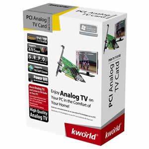 Kworld PVR-TV 7131 SE PCI Analog TV Card