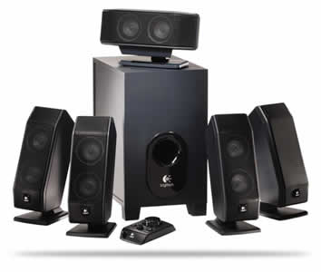 Logitech 970223-0403 X-540 Speaker Sound System