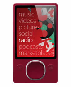 ZUNE 80 MP3 Player